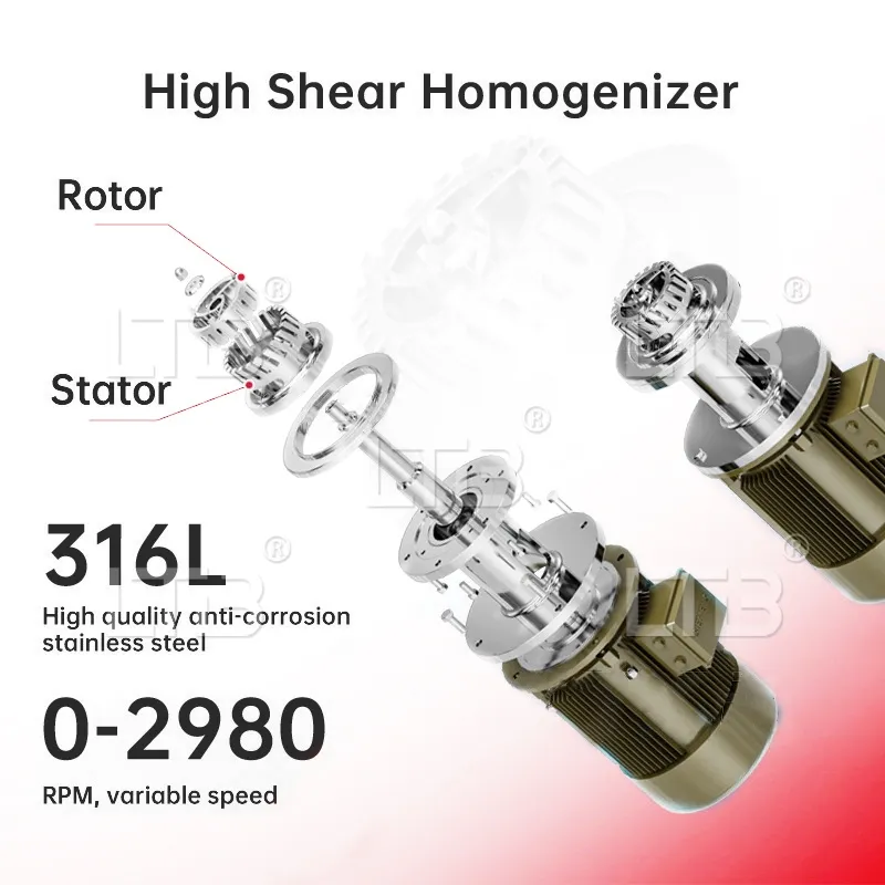 Hot Sale Vacuum Emulsifying Lubricant Oil Lotion Cream Cosmetic Toothpaste Vaseline Bending Reactor Cosmetic Ointment Manufacturing Machine