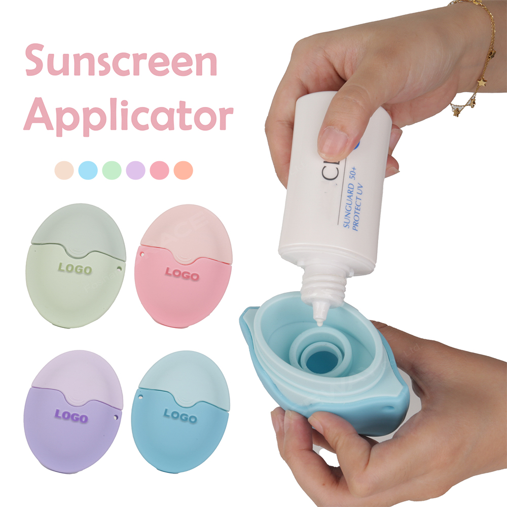 Factory Selling OEM Silicone Suncream Appplier Must Have Skincare Tool Luxury Gift Sun Protection Sunscreen Applicator Roller