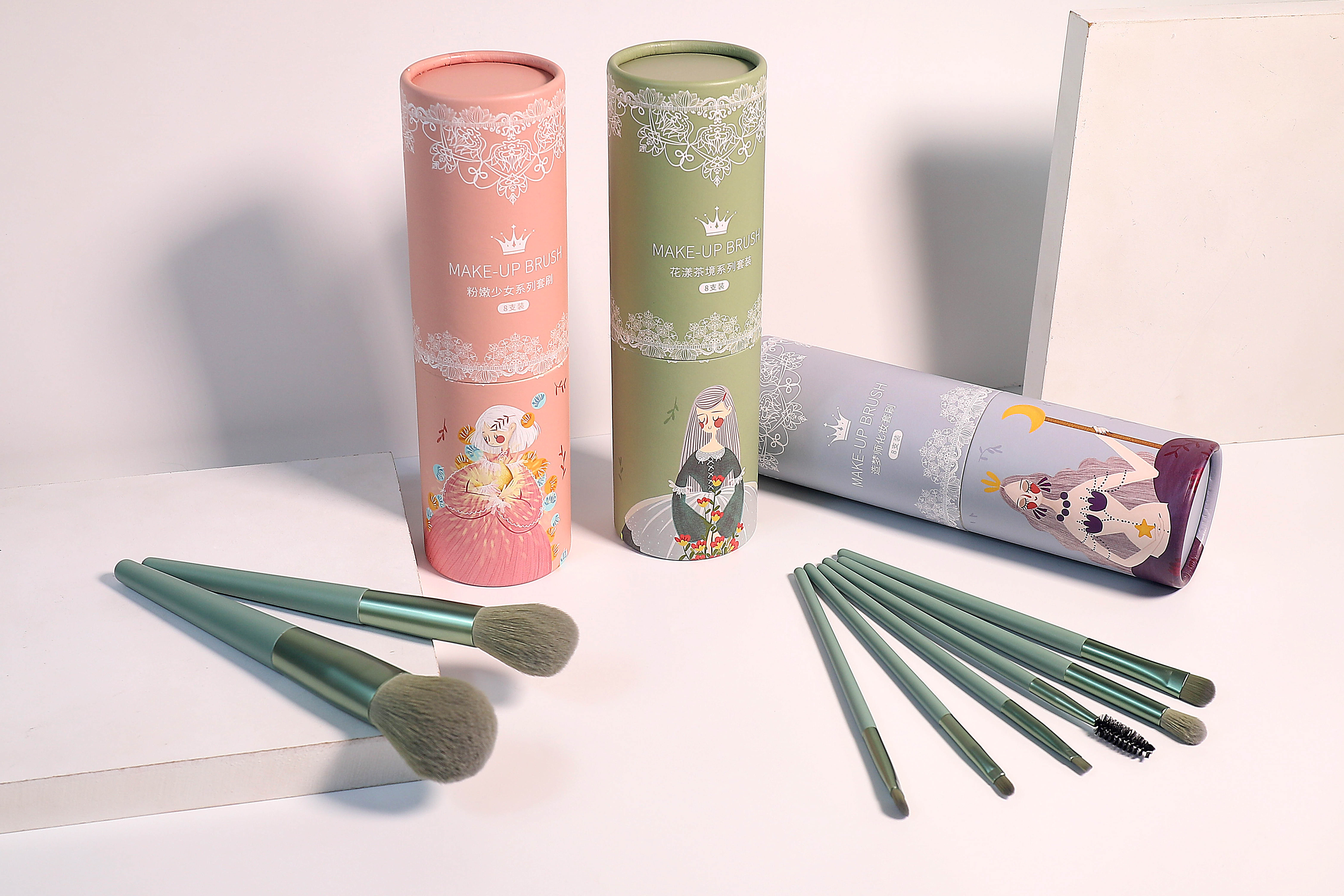 Eye Shadow Makeup Brush Set Banner