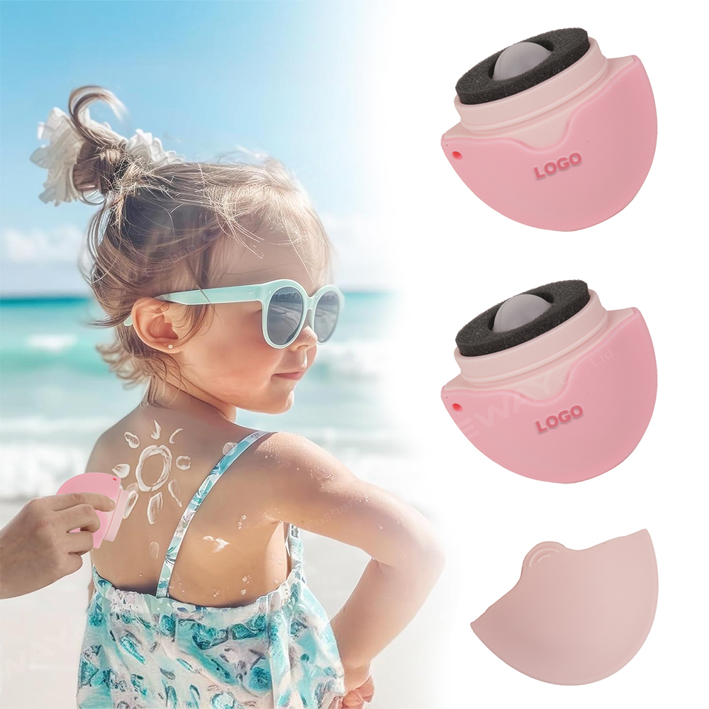 Factory Selling OEM Silicone Suncream Appplier Must Have Skincare Tool Luxury Gift Sun Protection Sunscreen Applicator Roller