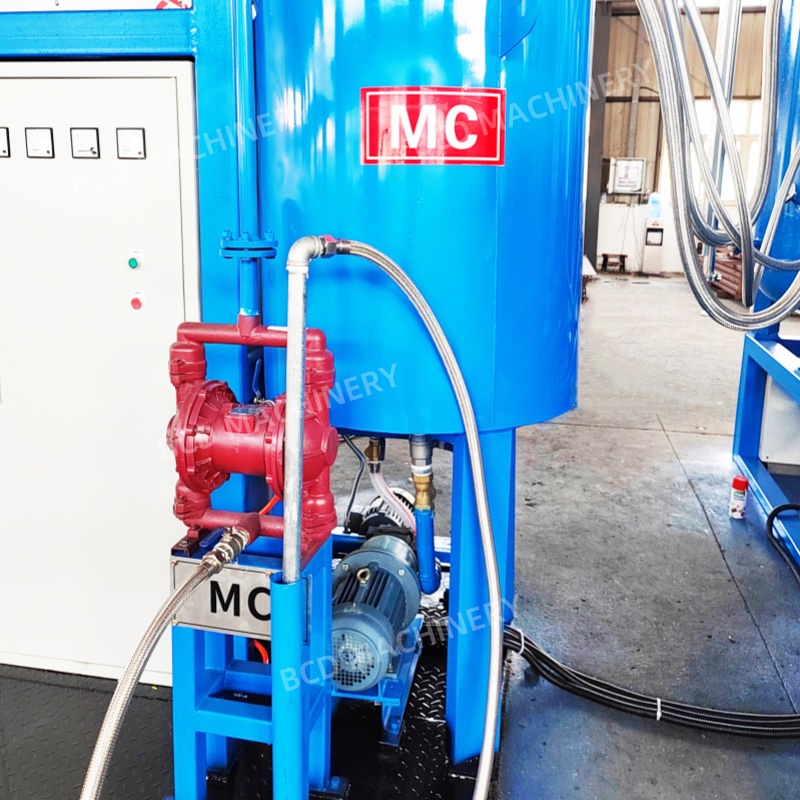 PLC Control Semi-Automatic Multi-Purpose Strict Process Batch Mattress Makeup Sponge Foam Making Machine