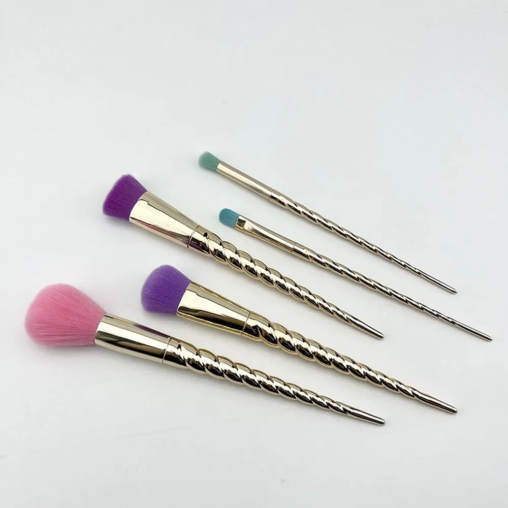 Powder Dispenser Cosmetic Brush Manufacturing Gradual Brush Handle Fluffy Makeup Brush