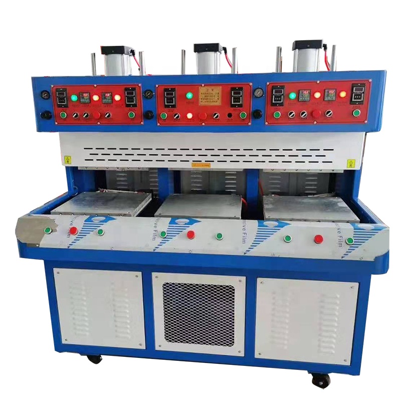 Automatic Makeup Silicone Sponge Puff Making Machine High Frequency Welding and Cutting Equipment With Two Heads