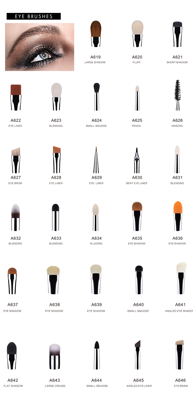 Detailed Makeup Brush Detail 2