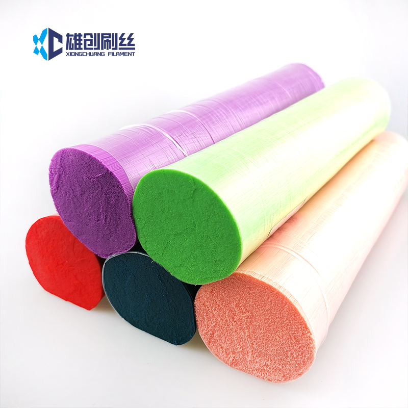 Synthetic Fiber Broom PP Filament Flat Cross-section Extruding Molding Cleaning Brush