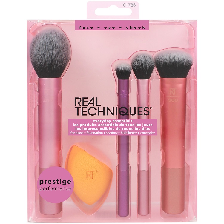 High Quality PVC Plastic Packaging for Makeup Brushes Recyclable PET Cosmetics Specific Gift Box Set Beautiful Brush Box