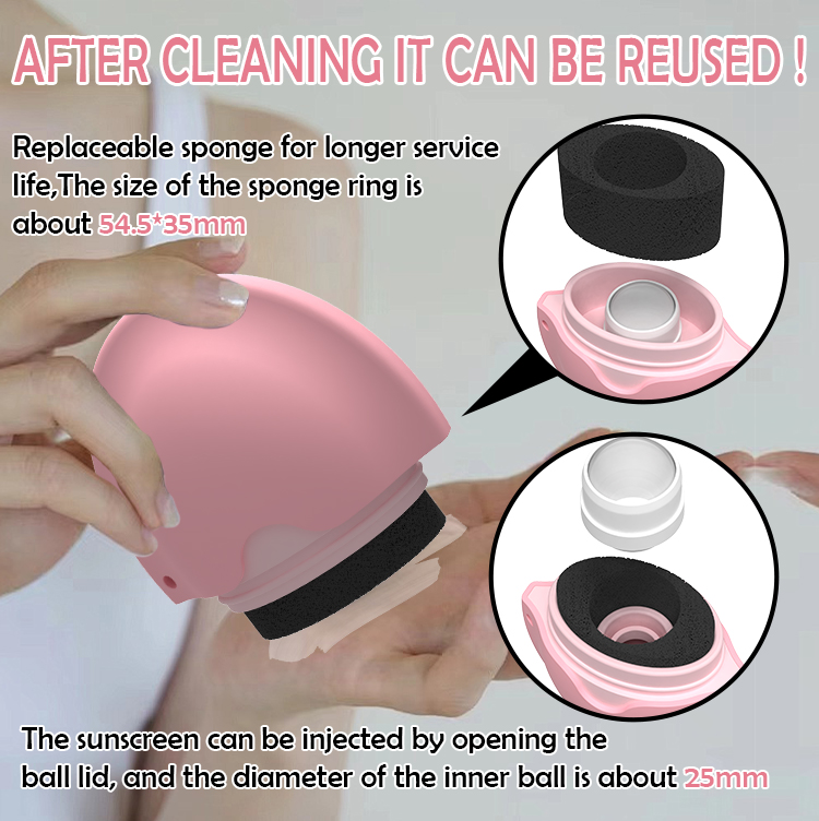 Silicone Sunscreen Applicator Sponge
