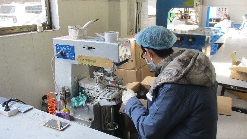Guangzhou Exio Beauty manufacturing facility interior