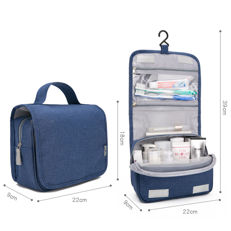 Travel toiletry bag view 2
