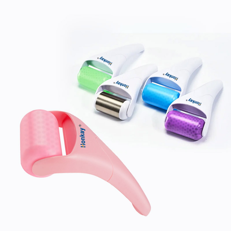 Private Label Cooling Massage Facial Ice Roller For Beauty Salon Using