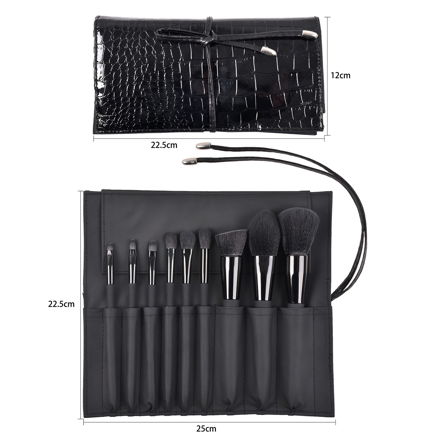 Professional Personalized Make up Brushes Set Packaging Brush Custom Bag Caes Box Makeup Brush Holder