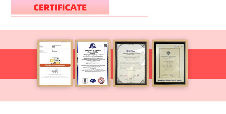 Certificates