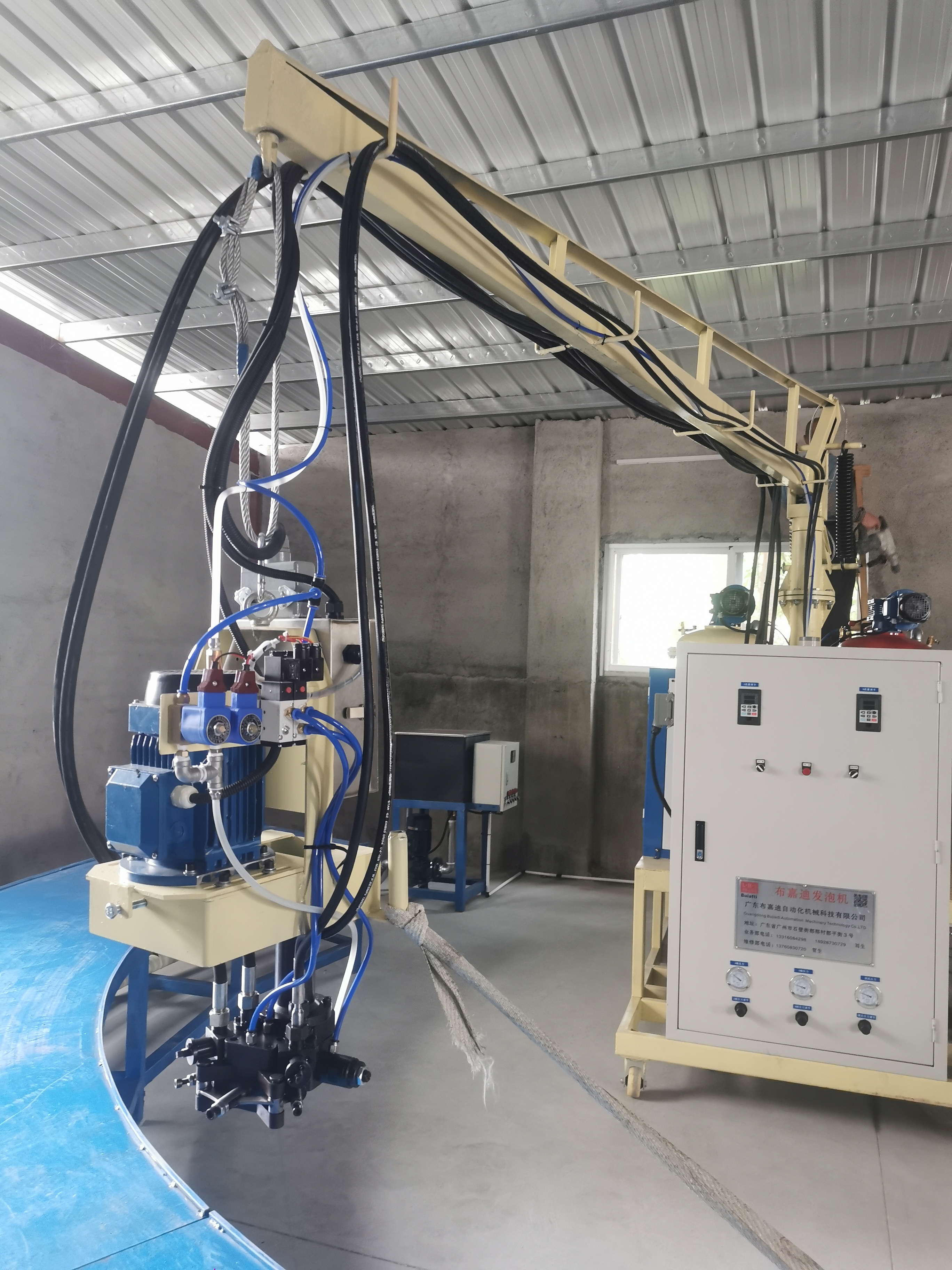 Foaming Machine details 4