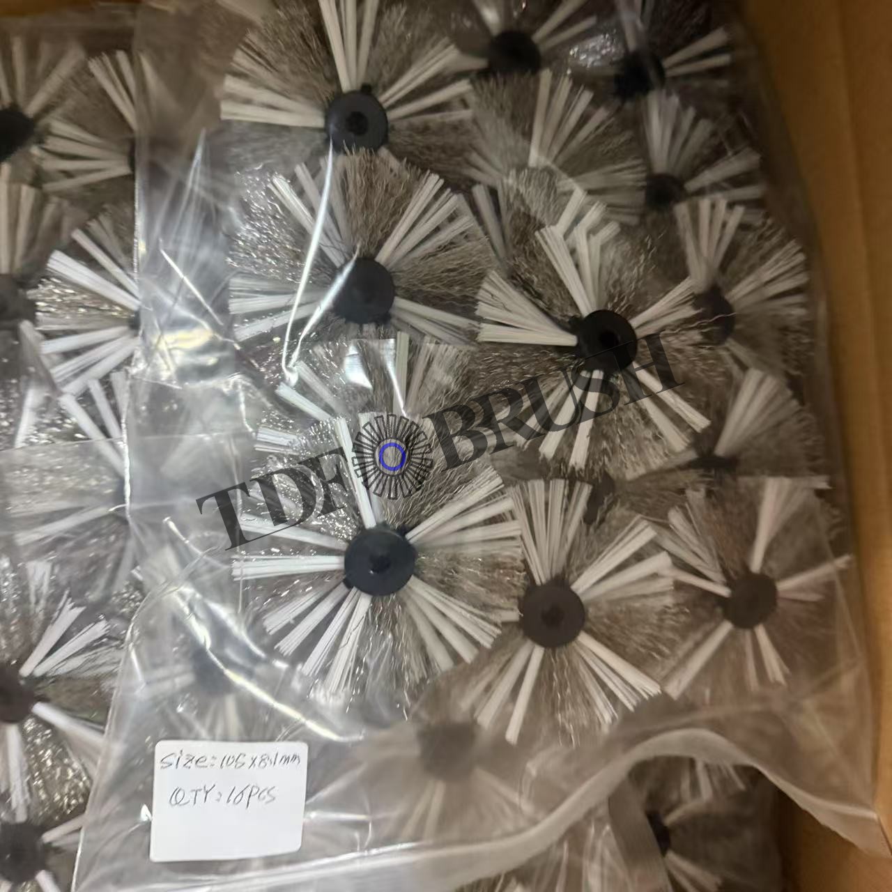 TDF Premium Synthetic Fiber Picote Pipe Coating Brush with OEM Customization for Sewer Pipe Cleaning and Spraying