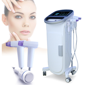 2026 Professional Skin Clinic Vertical Microneedling Machine with 4 Tips for Face and Body Use M8 Fractional Face Brush Machine