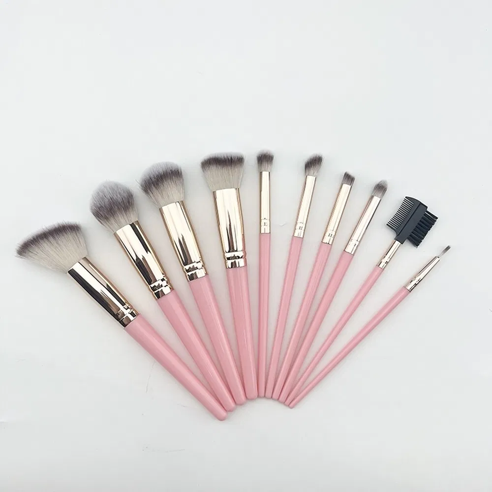 Top Cosmetic Brush Set Manufacturing Copper-Free Pressure Tube Ultra-Soft Makeup Brush