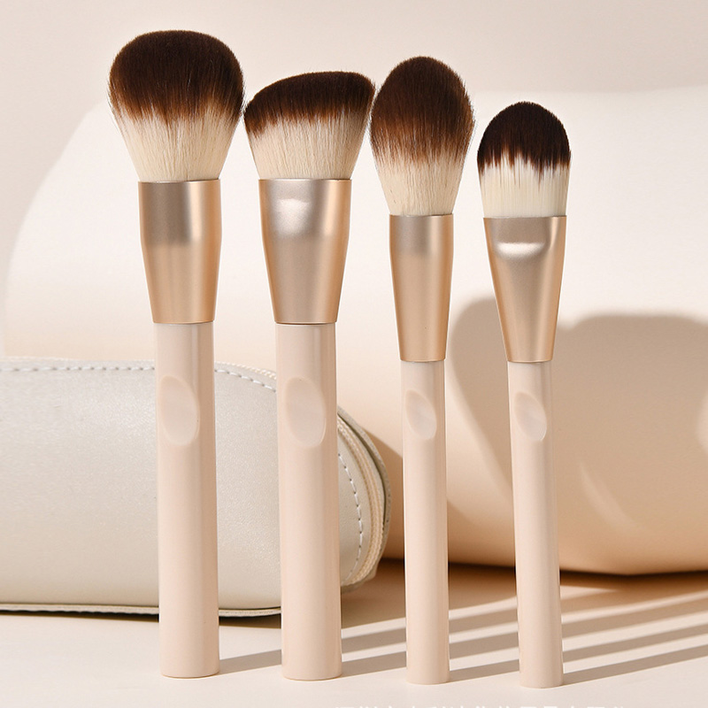 Custom Logo 12pcs Synthetic Hair Professional Unusual Makeup Brushes Make Up Brush Only Pro Luxury Makeup Brush Set