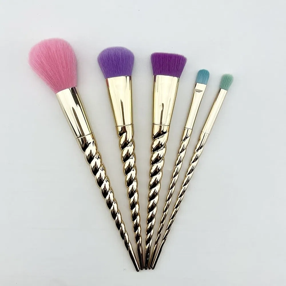 Powder Dispenser Cosmetic Brush Manufacturing Gradual Brush Handle Fluffy Makeup Brush