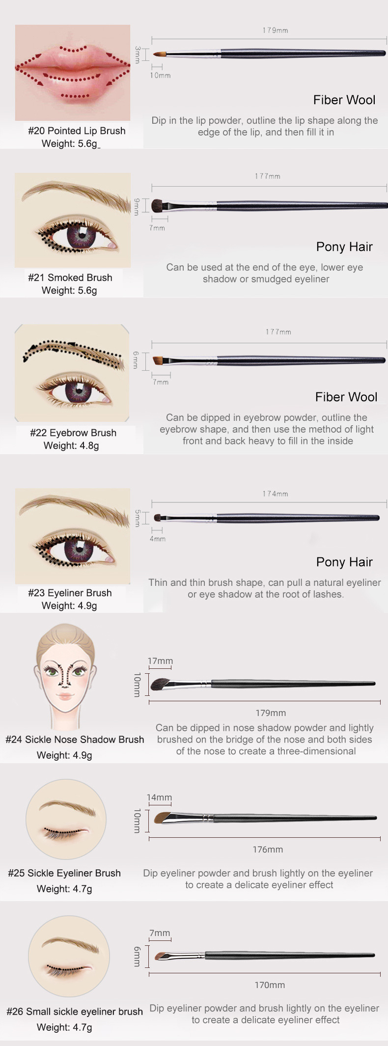 Makeup Brush Detail 9