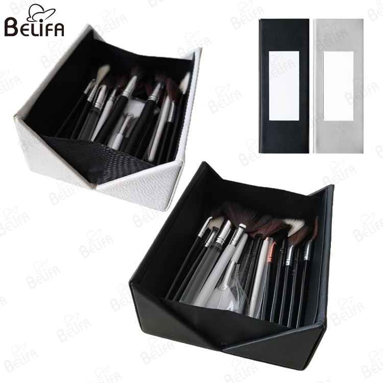 makeup brush organizer box