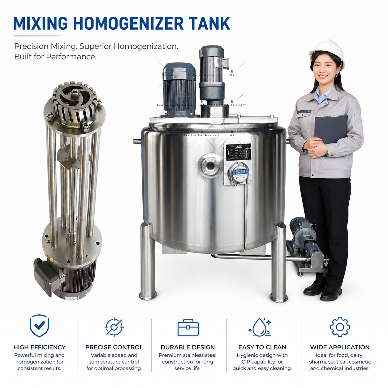 Top Homogenizer Diagram