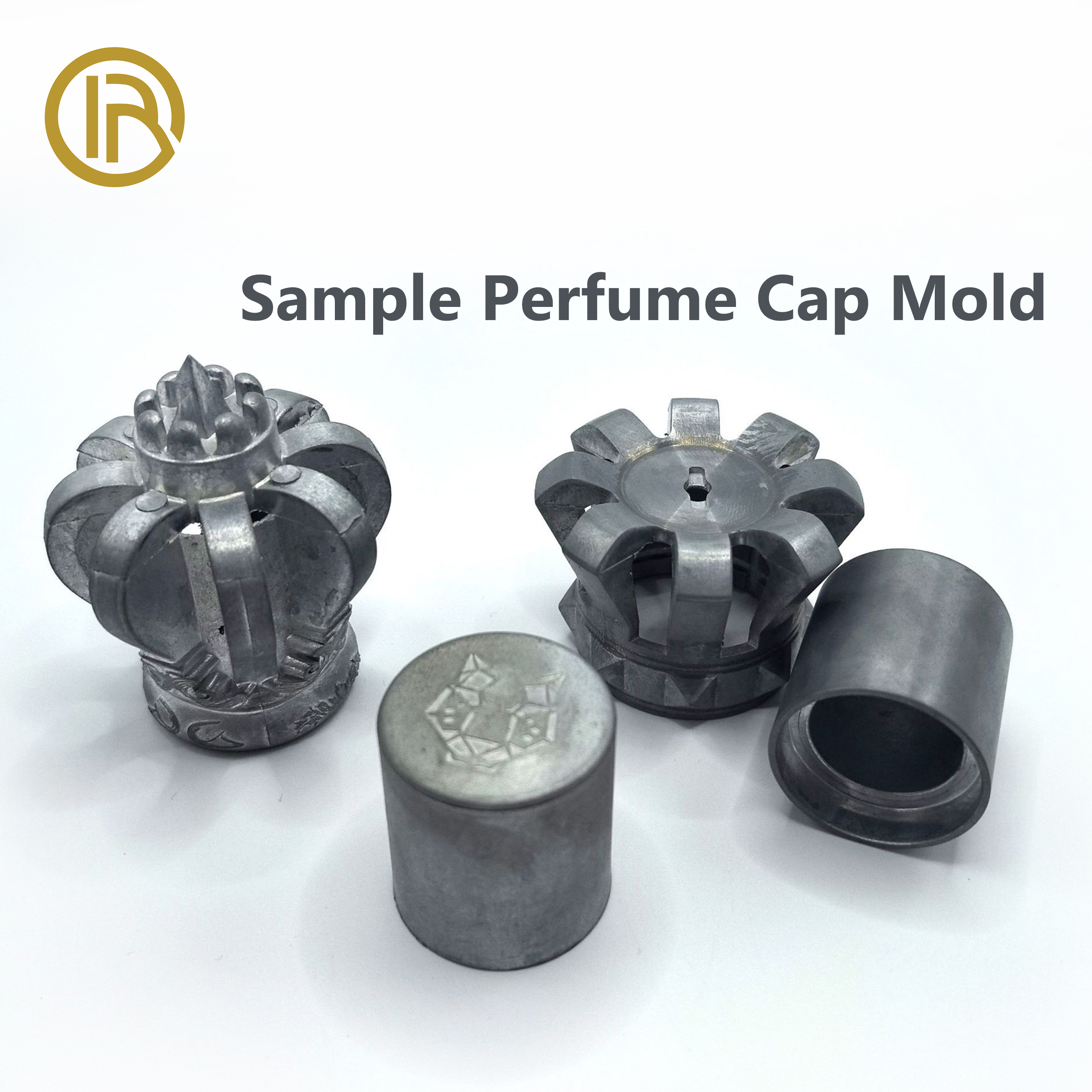OEM ODM Zamac Perfume Cap Manufacturer Bespoke Metal Lid with Custom Brand Name Letters for High End Perfumery