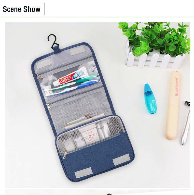 Travel toiletry bag view 1