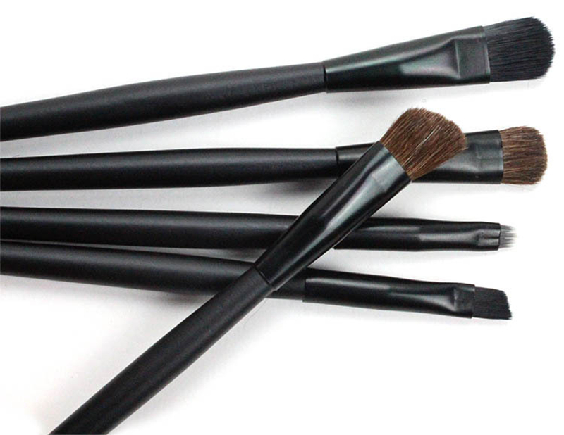 5pcs Professional Travel Portable Mini Eye Makeup Brushes Set