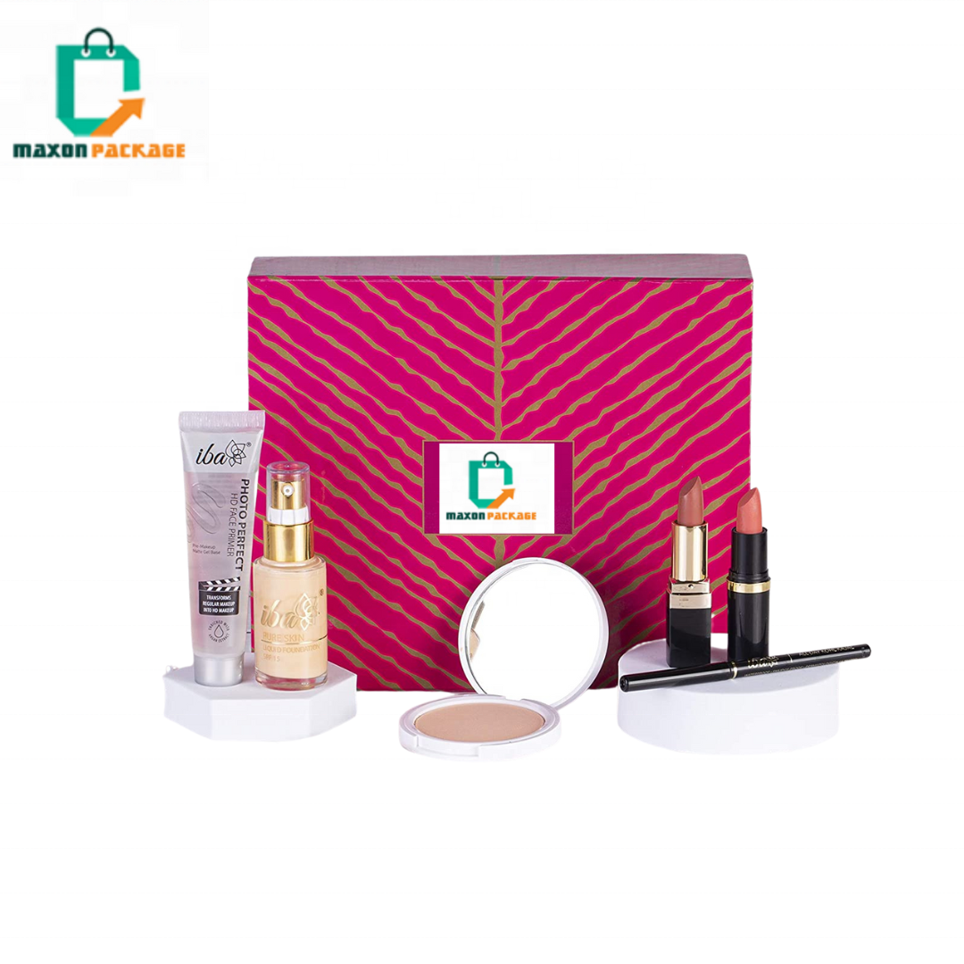 FAMA Factory Wholesale Custom Makeup Package Paper Box Custom Logo Printing Makeup Brush Packaging Boxes