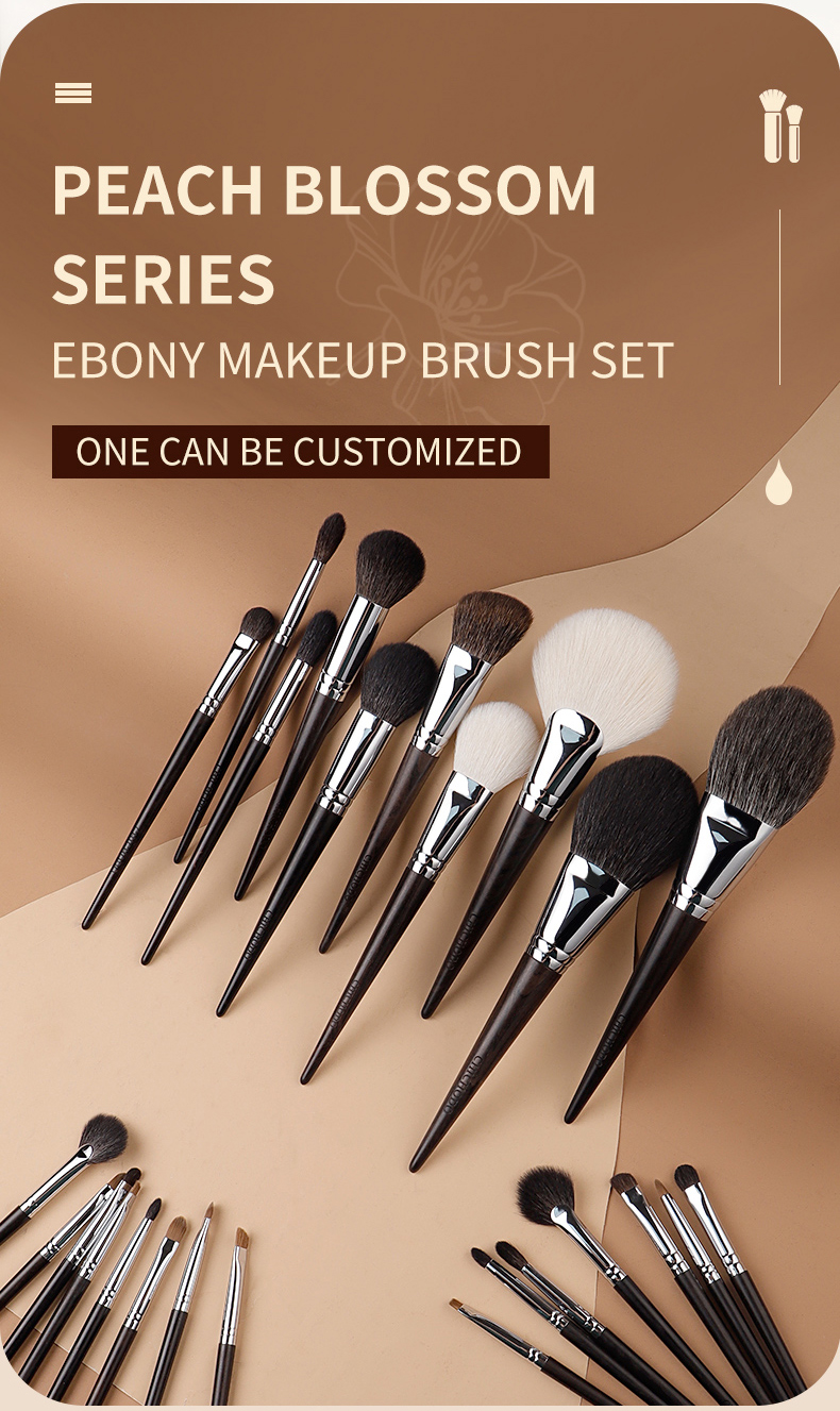 Exquisite Makeup Brush Details