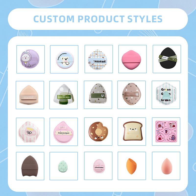 OEM ODM Puff Beauty Accessories Facial Makeup Puff Smooth Concealer Beauty Tools Foundation Blush Premium Face Powder Puff