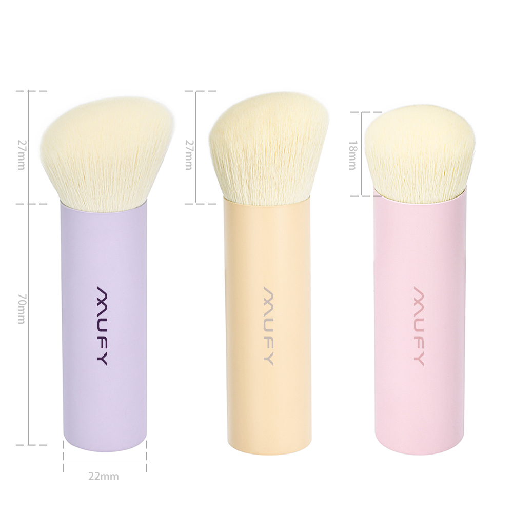 Private logo Multi Function Powder Make up Brush Vegan Hair Blush Brush Manufacture Customized Foundation Cosmetic Brush