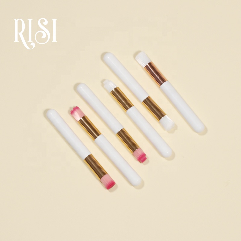 RISI Eco-friendly High Quality Eyelash Cleaning Brush Offer Private Label Lash Cleansing Brush Super Soft