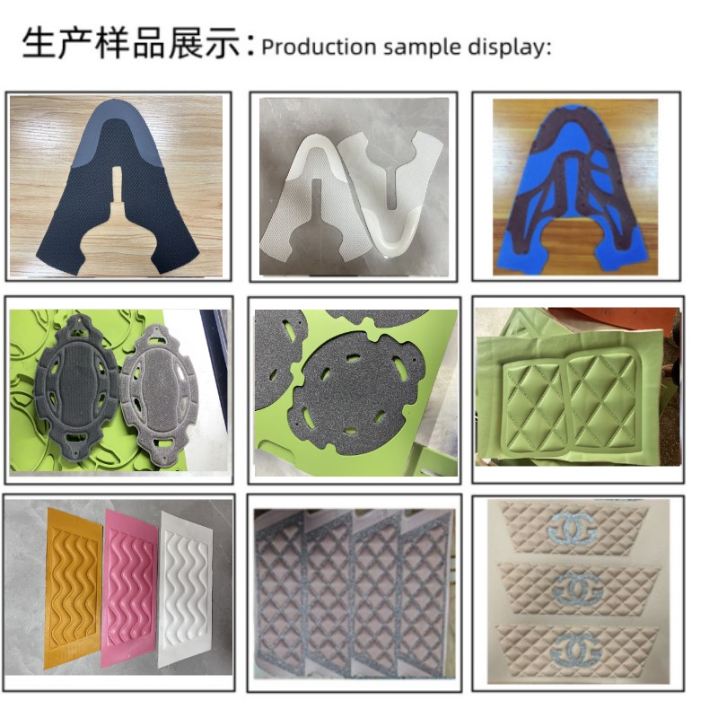 YIYUAN 12kw Multi-Voltage PVC Welding Machine for Helmat Pad Embossing 400x500mm Welding Area Sponge Puff Making Machine