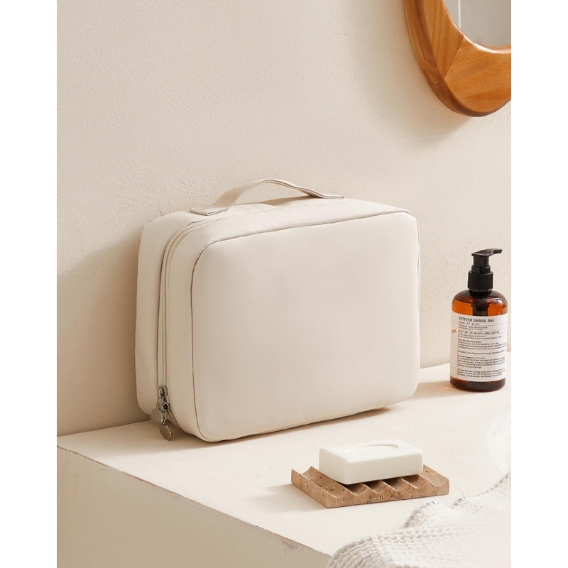 Factory OEM Design Travel Cosmetic Bags Portable Makeup Bag Toiletry Pouch Skincare Hanging Bag for Washing Beauty