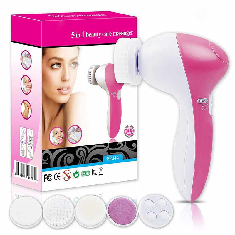 5 in 1 Electric facial cleansing brush