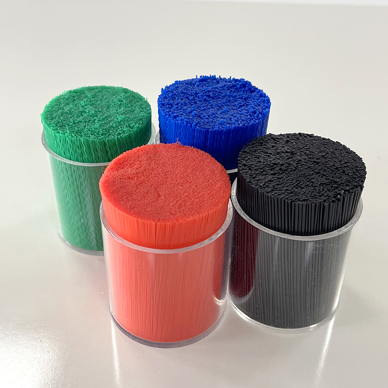 Cost-effective Multi Use Synthetic Fiber Bristle Polyester Nylon PA6 PA66 PBT Soft Brushes Bristle Factory
