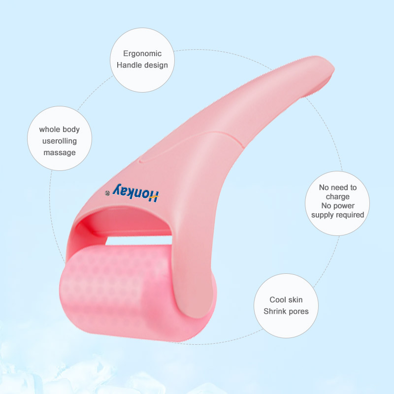 Private Label Cooling Massage Facial Ice Roller For Beauty Salon Using