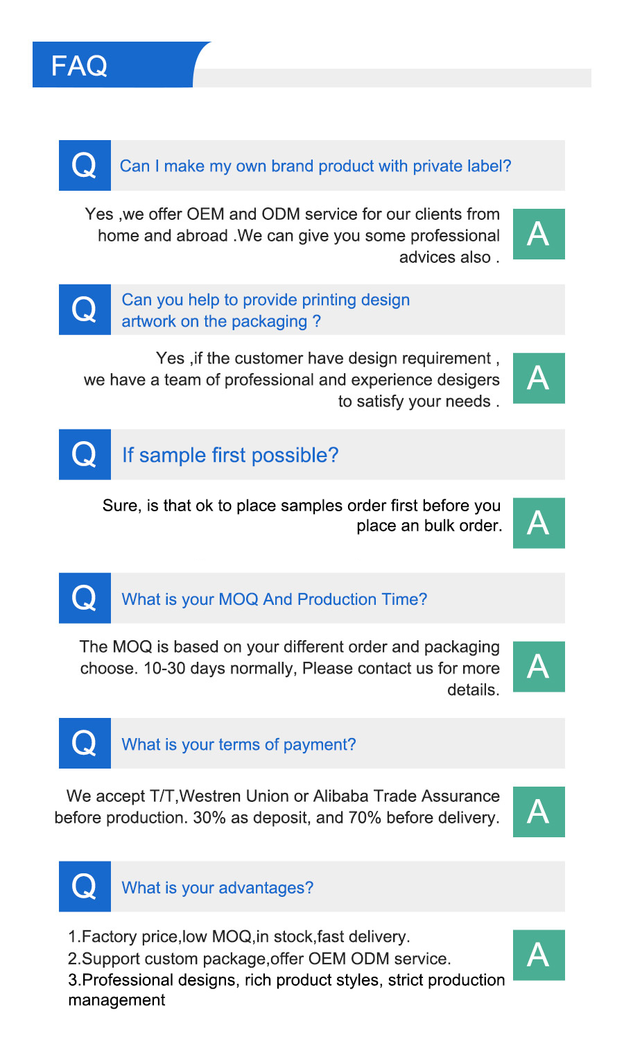 FAQ banner image