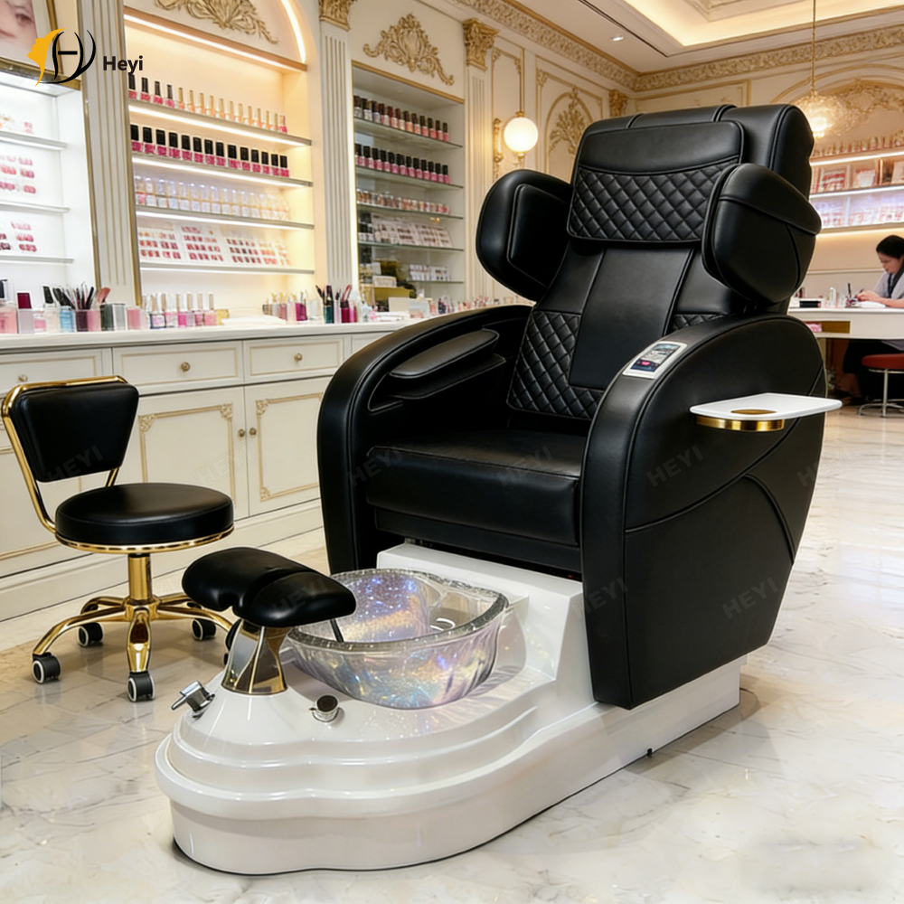 Manufacturer Custom Design Massage Nail Salon Furniture Massage Pedicure Chair Professional Electric Foot Spa Chair