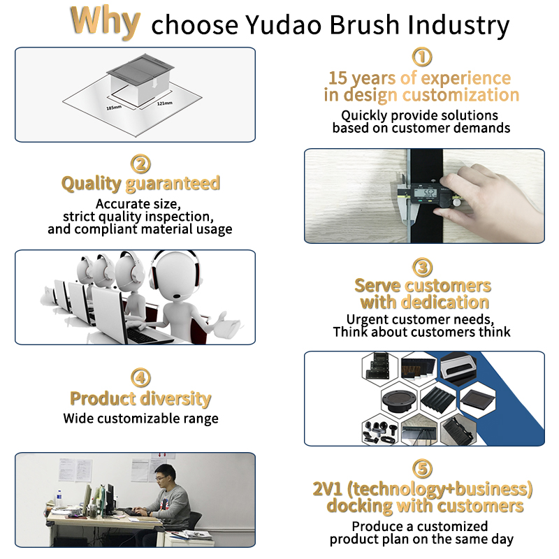 Industrial Grade Solar Photovoltaic Panel Cleaning Brush Soft Nylon Spring Brush Customizable OEM Synthetic Fiber