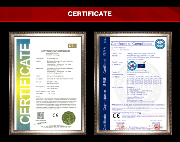 Certifications Image