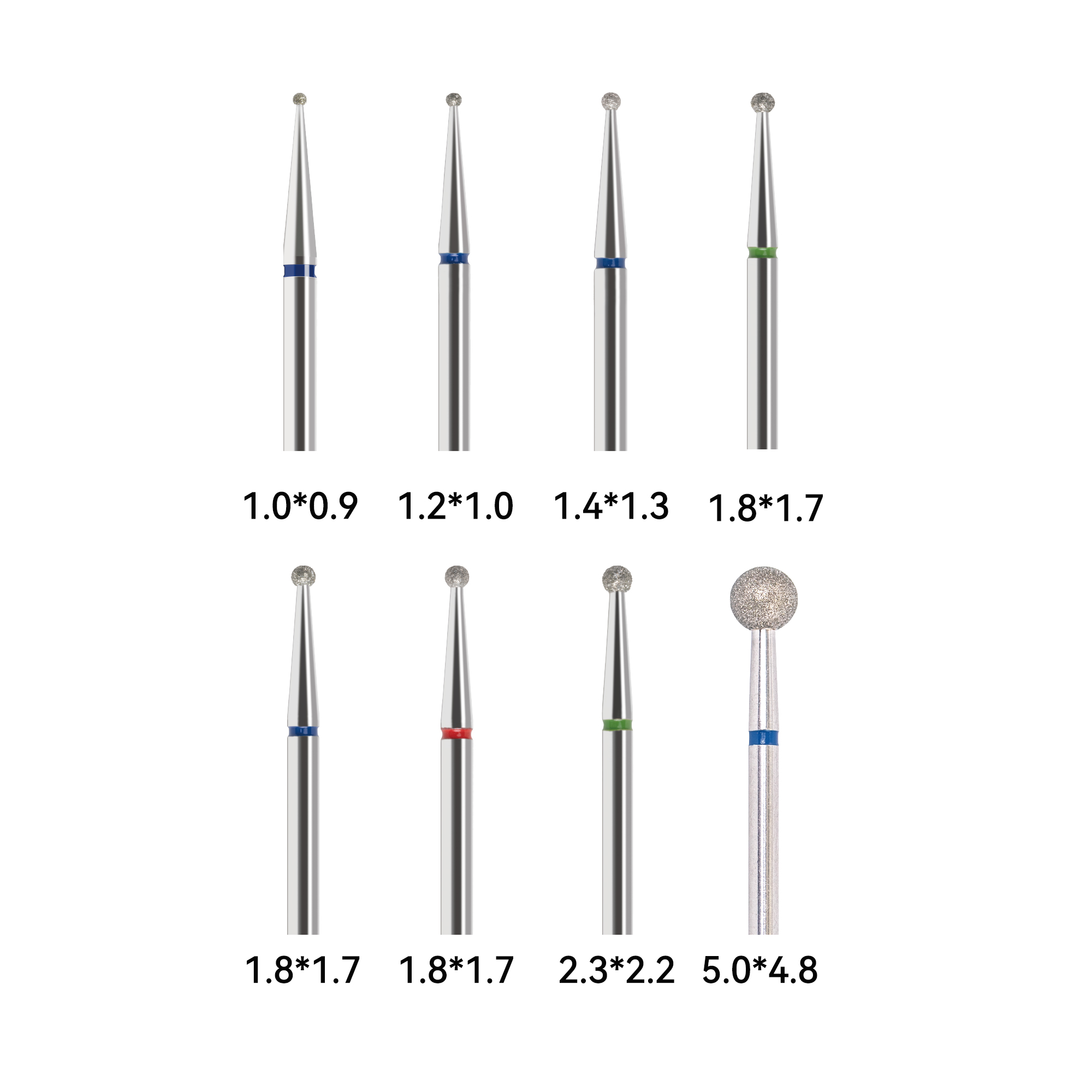 Chiyan Nail Tool Manufacturer Customized Diamond Ball Head Nail Salon Use Nail Remover Cuticle Drill Bit