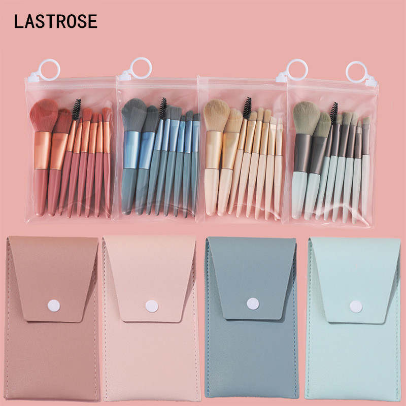 OEM/ODM 8PCS Mini Cosmetic Brush Set Private Label Face Makeup Kit with Foundation and Concealer Wholesale Price