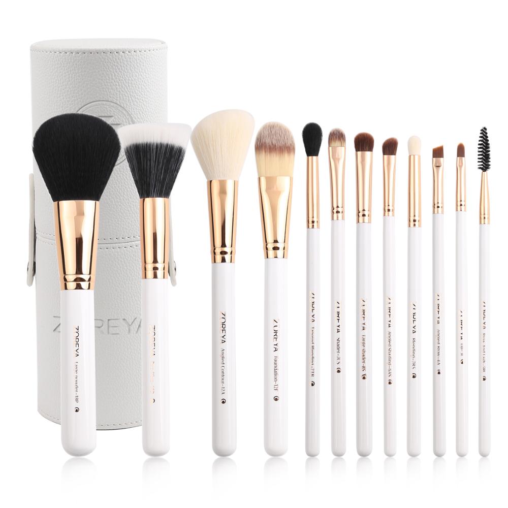 Makeup brush manufacturers factory best sellers 2022 private label color cylinder to install makeup brush set directly