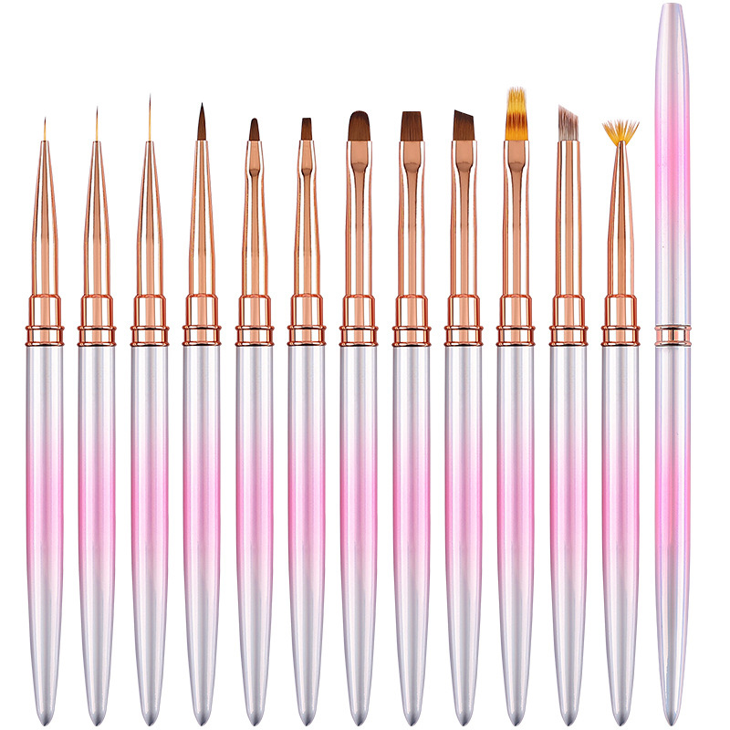Private Label Kolinsky Nail Brush Custom Details