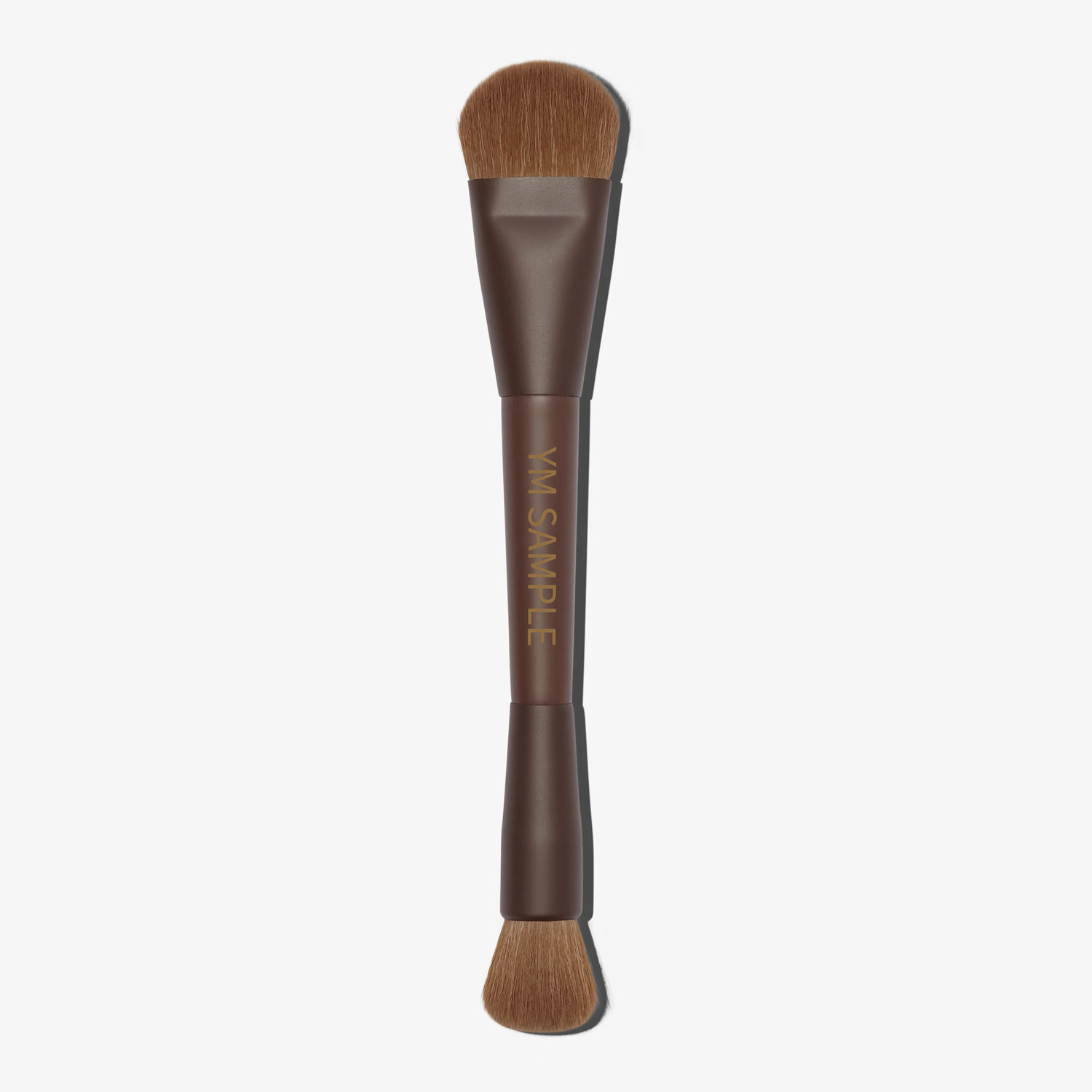 BEILI Custom Multifunctional Double Ended Beauty Travel Makeup Brush Set Hight Quality Coffee Vegan Makeup Brushes Kit With Box