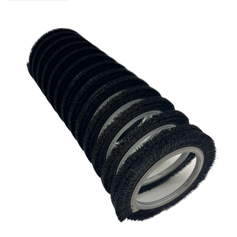 Industrial Grade Solar Photovoltaic Panel Cleaning Brush Soft Nylon Spring Brush Customizable OEM Synthetic Fiber