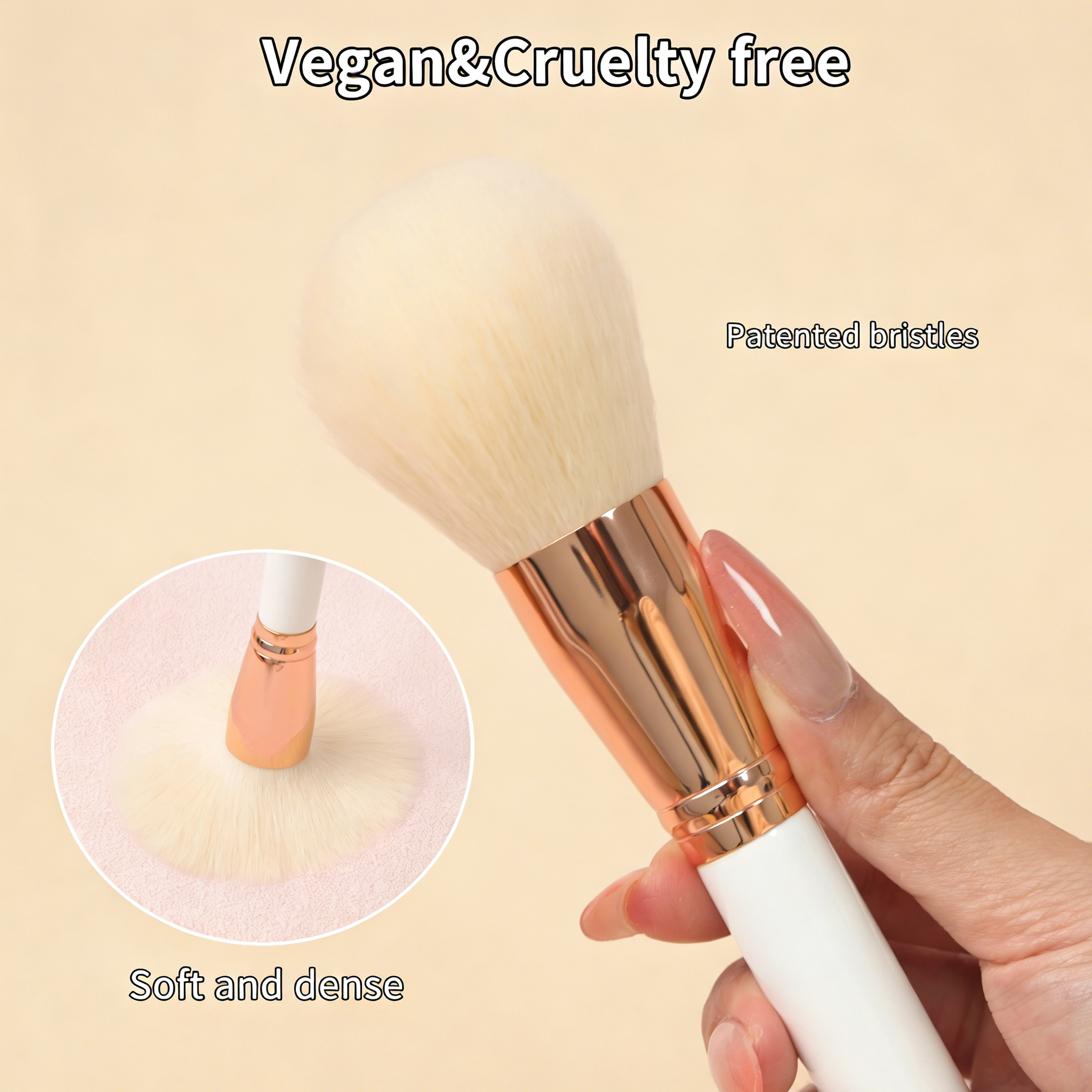 EMF Professional 18-Piece Makeup Brush Set Custom Logo Synthetic Hair Foundation Eyeshadow Concealer Multifunction Cosmetic Tool