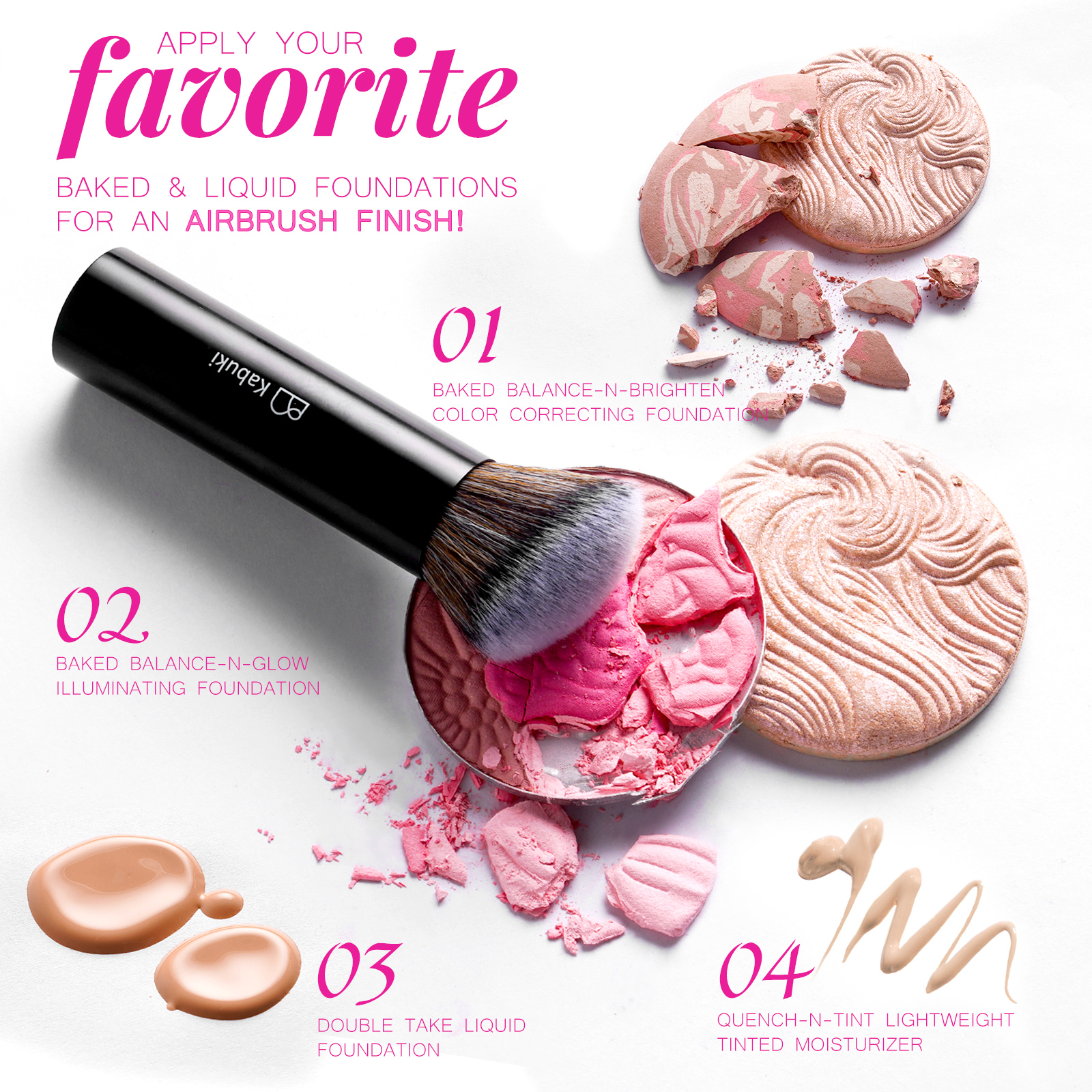 Makeup Brush Set Detail 4